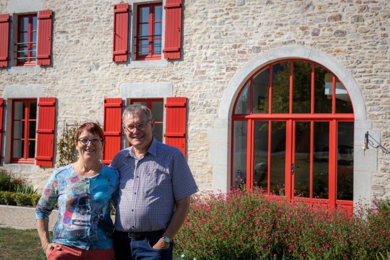 Bed and Breakfast Au Manoir Des Loges Quettreville-sur-Sienne Exterior foto